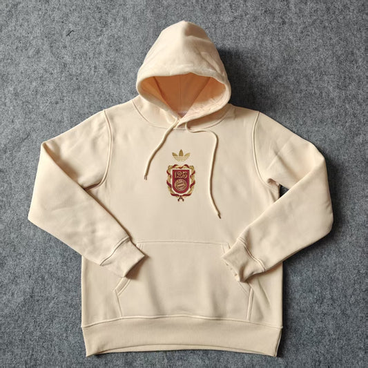Bayern Munich 125th Anniversary Hoodie - Beige