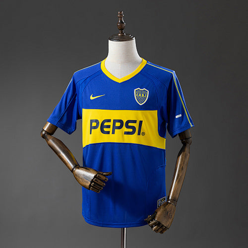 Boca Juniors 03/04 Home Retro Jersey