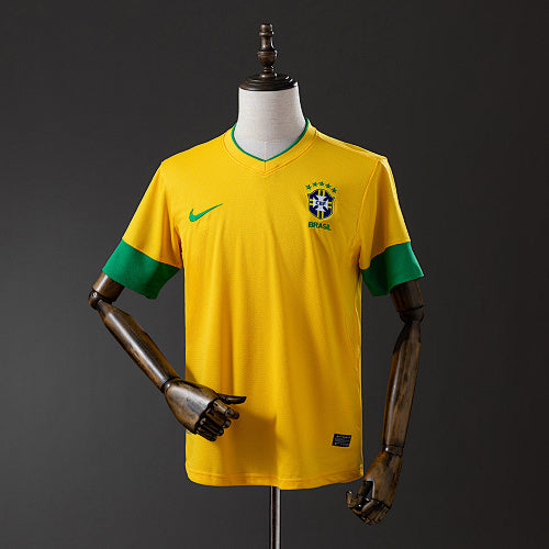 Brazil 12/13 Home Retro Jersey