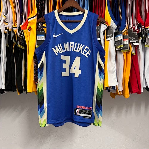 Bucks 2023 City Edition No. 34 Antetokounmpo
