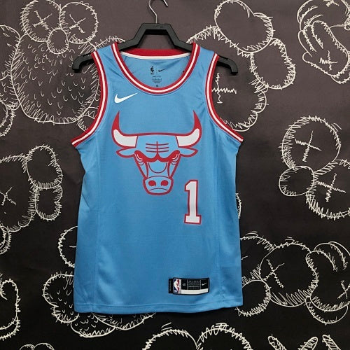 bulls blue no. 1 rose