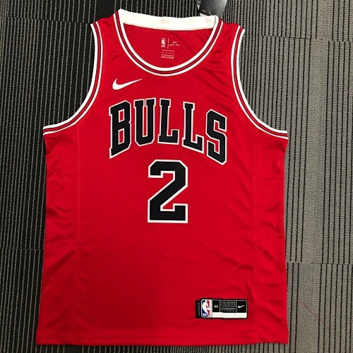 Bulls Red No. 2 Ball