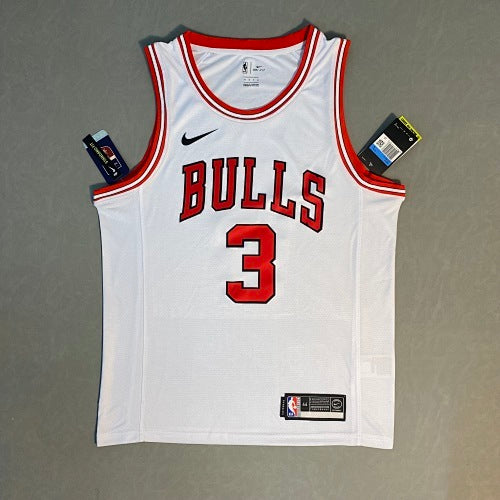 bulls white no. 3 wade