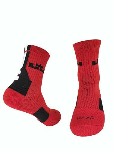C39 James mid-calf adult elite towel bottom basketball socks
