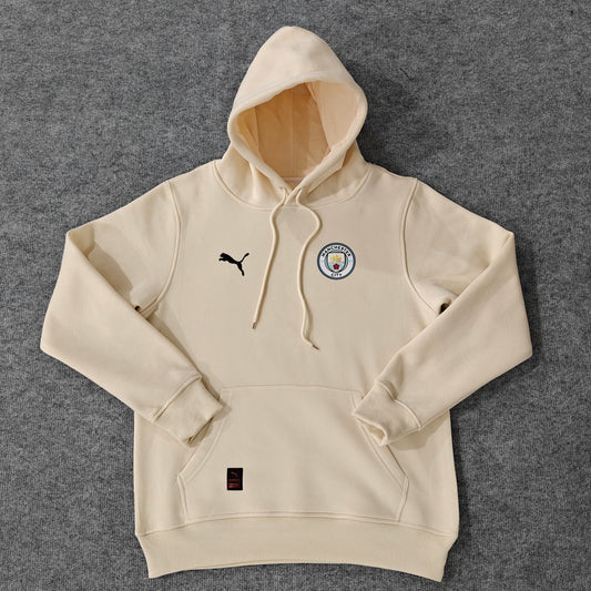 Manchester City Hoodie - Beige