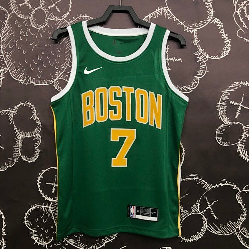 Celtics Green and Gold No. 7 Brown