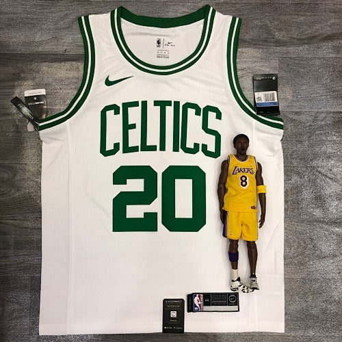 Celtics retro white No. 20 Ray Allen
