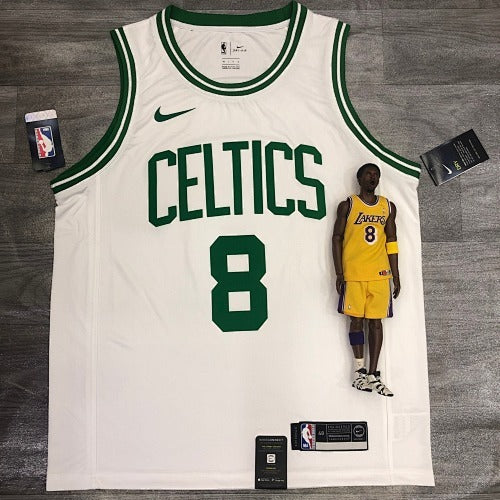 Celtics Retro White (No. 8 Anthony Walker) (No. 8 Kemba Walker)
