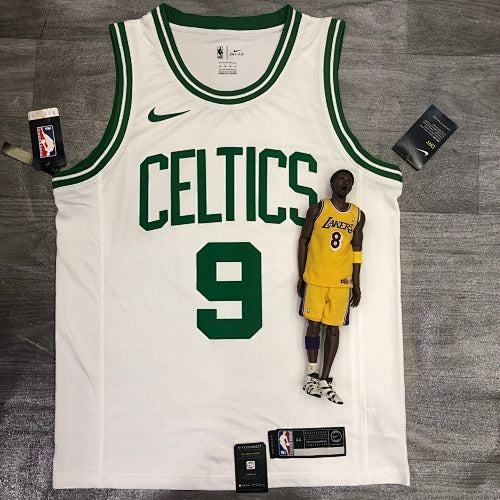 Celtics Retro White No. 9 Rondo