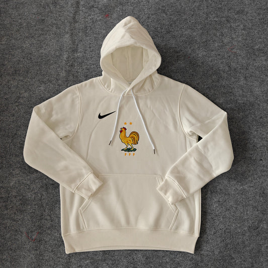 France Hoodie - White