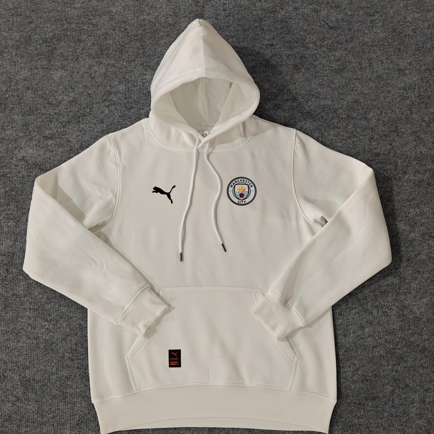 Manchester City Hoodie - White