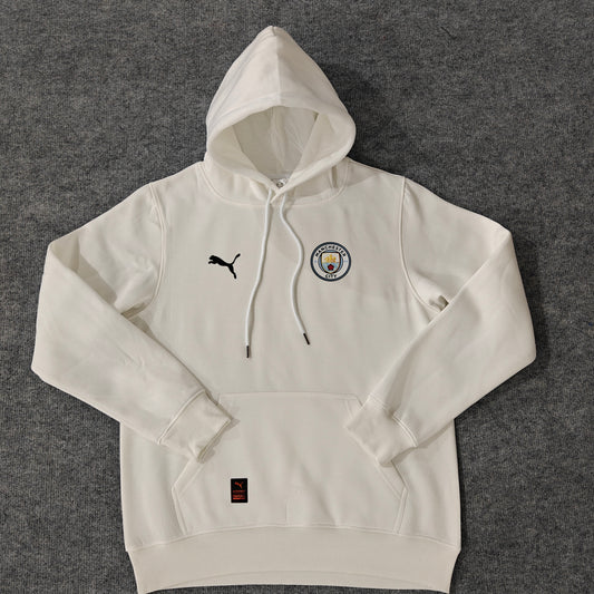 Manchester City Hoodie - White