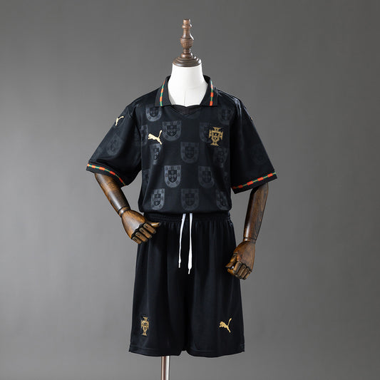Portugal 2026 World Cup Black Kids Jersey