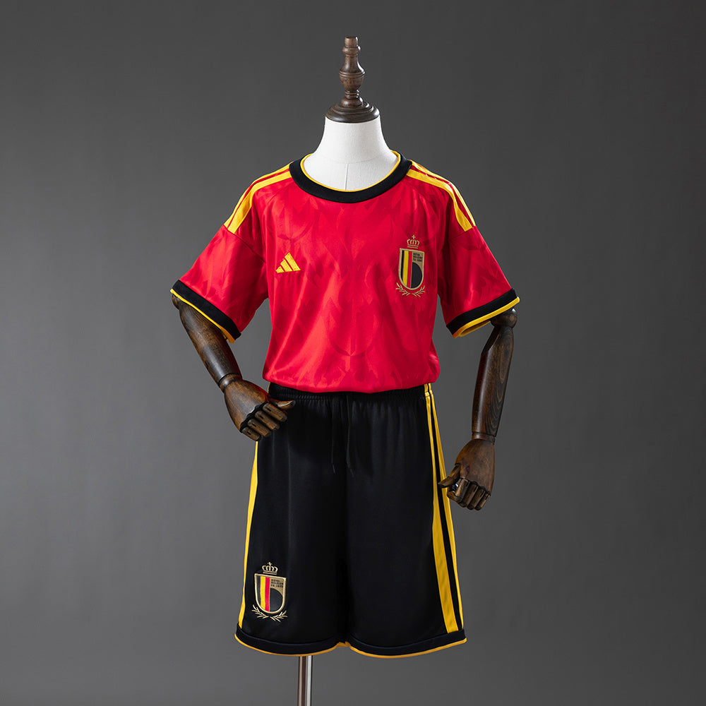 Belgium 2026 World Cup Home Kids Jersey