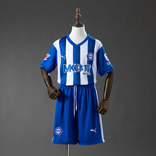 Deportivo Alavés 25/26 Home Kids Jersey