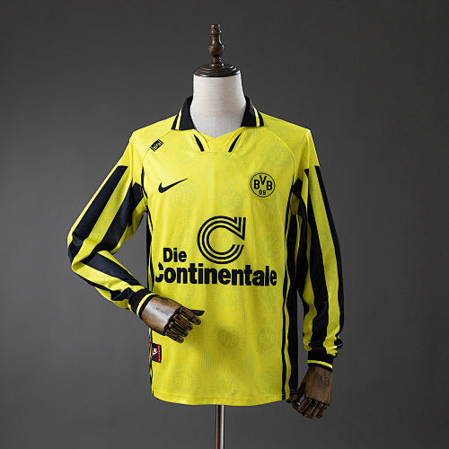 Dortmund 96/97 Home Long-Sleeve Retro Jersey