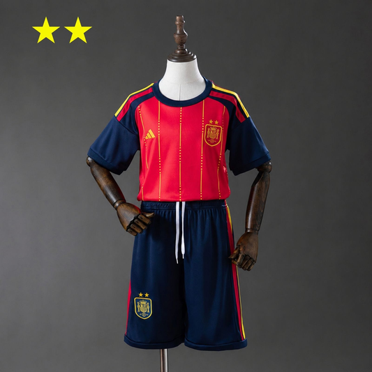 Spain Kids jersey 2-stars