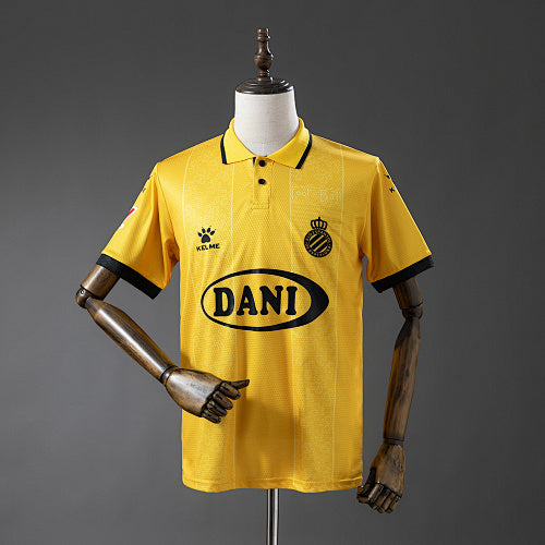 Espanyol 125th Anniversary Yellow Jersey Sizes