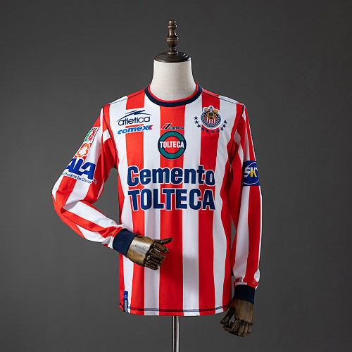 Guadalajara 02/03 Home Long-sleeved Retro Jersey
