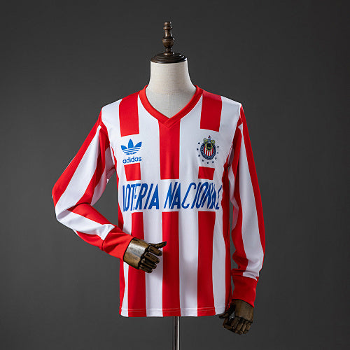 Guadalajara 91/92 Home Long-sleeved Retro Jersey