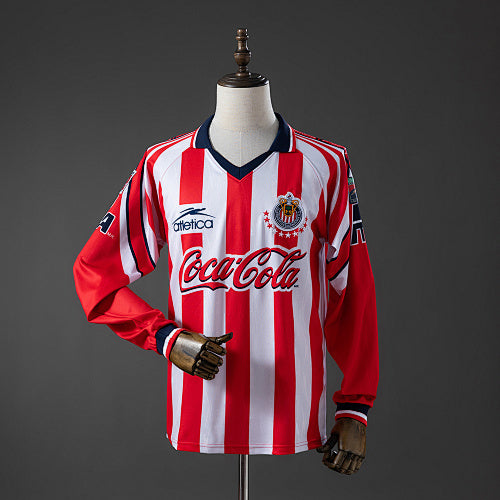 Guadalajara 98/99 Home Long-Sleeve Retro Jersey