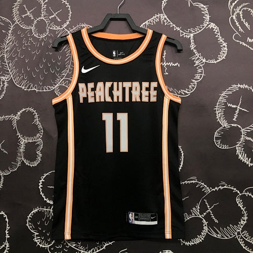 Hawks Limited Black No. 11 Trae Young