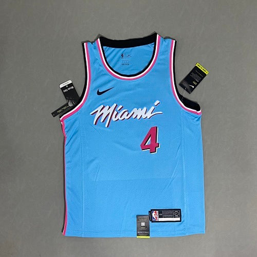 Heat crew neck blue No. 4 Oladipo