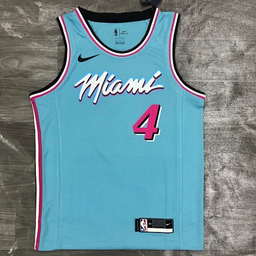 Heat crew neck blue No. 4 Oladipo