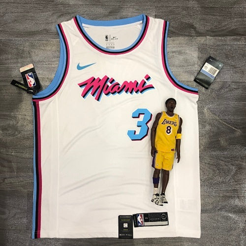 Heat crew neck white No. 3 Wade