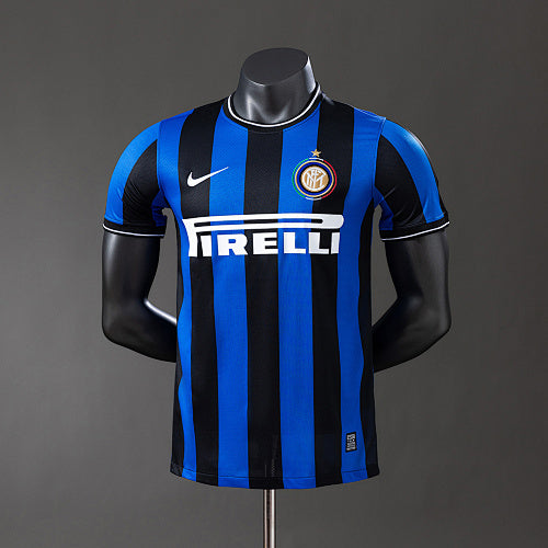 Inter Milan 09/10 Player Version Retro Home Jersey