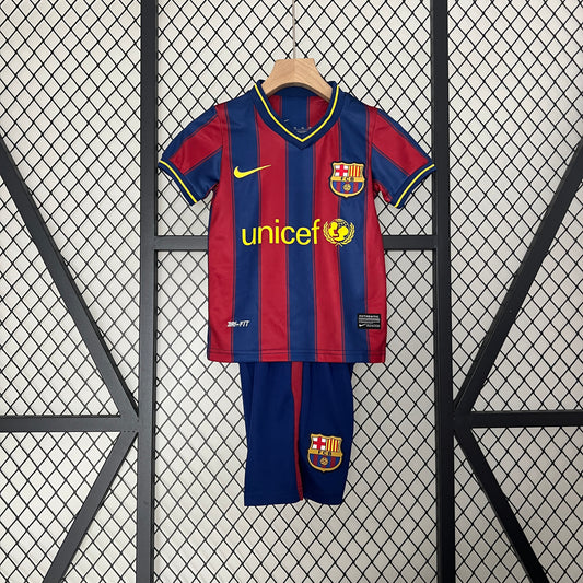09/10 Barcelona Home KIDS Jersey