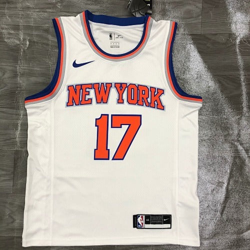 Knicks White No. 17 Jeremy Lin