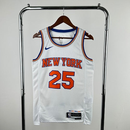 Knicks White No. 25 Bridges