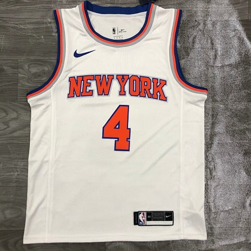 Knicks White No. 4 Rose