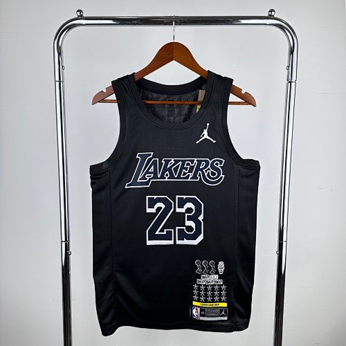 Lakers Black Honor Edition No. 23 James
