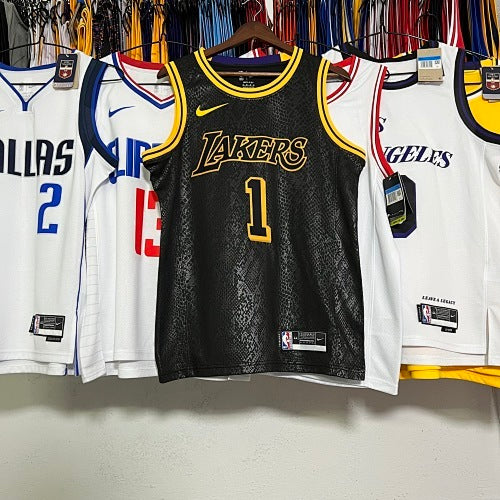 Lakers Black Mamba Snake Print Edition No. 1 Russell