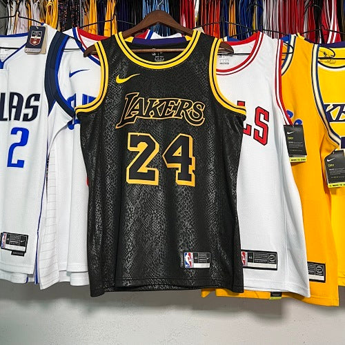 Lakers Black Mamba Snake Print Edition No. 24 Kobe Bryant