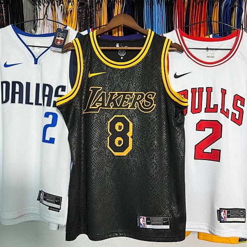 Lakers Black Mamba snake print version No. 8 Kobe Bryant
