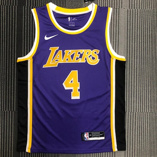 Lakers crew neck purple (Nike style) No. 4 Rondo