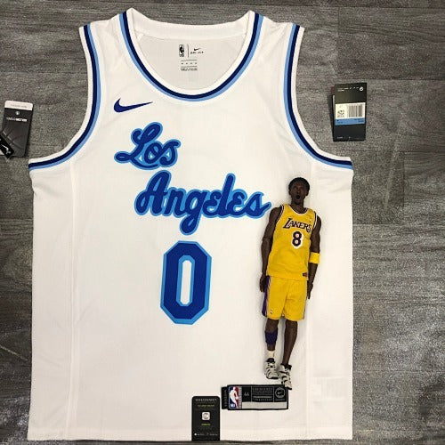 Lakers Latin Retro Night White No. 0 Nick Young