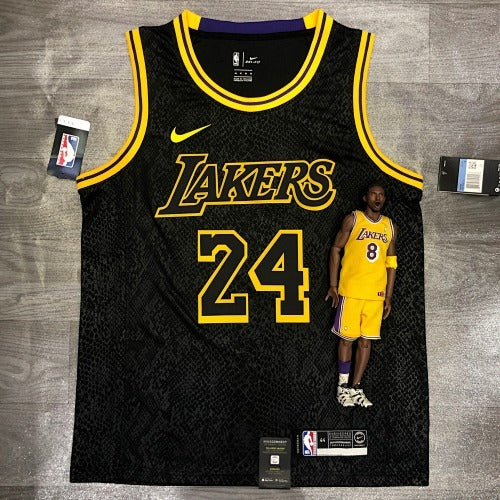 Lakers snake print No. 24 Kobe Bryant
