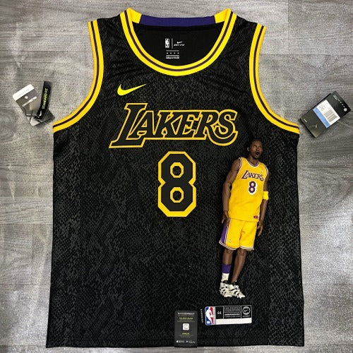 Lakers snake print No. 8 Kobe Bryant