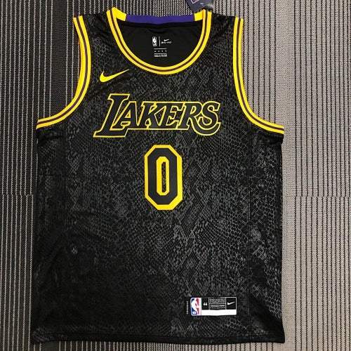 Lakers snakeskin No. 0 Westbrook