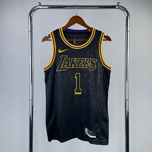 Lakers snakeskin No. 1 Russell