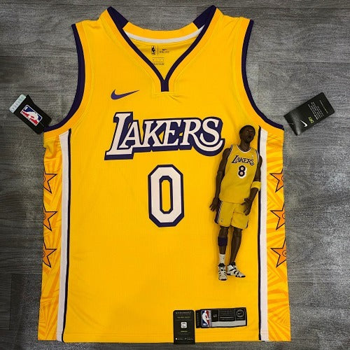Lakers with stars No. 0 Nick Young