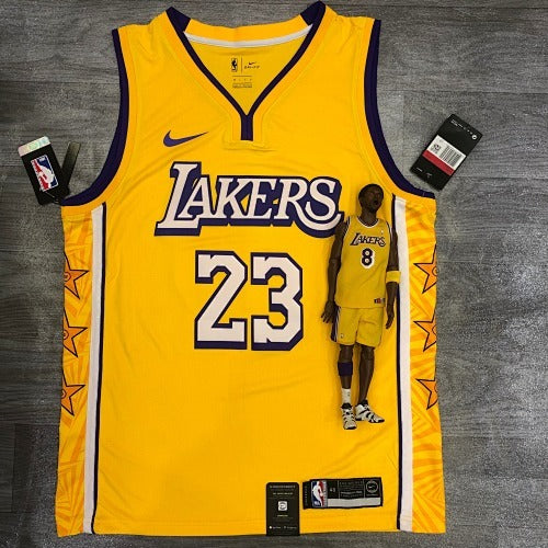 Lakers with stars No. 23 James