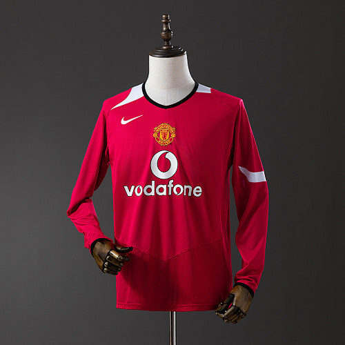 M-U 04/06 Home Long Sleeve Retro Jersey