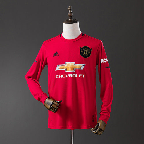 M-U 19/20 Home Long Sleeve Retro Jersey