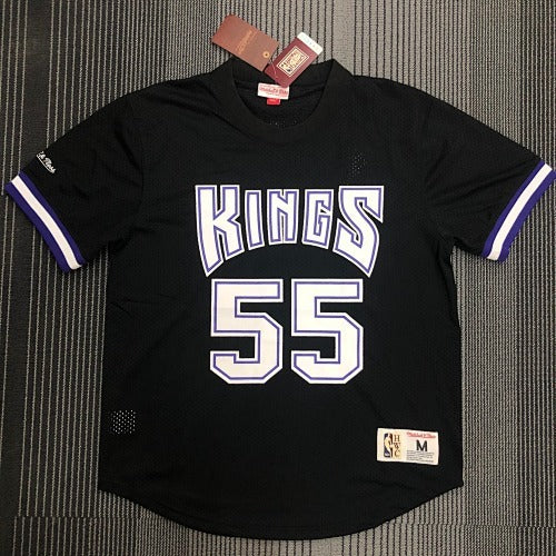 Mitchellness Kings No. 55 White Chocolate Williams Retro Mesh Short Sleeve