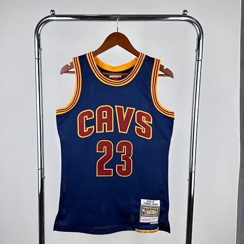 MN hot-pressed retro jersey: SW Cavaliers 15/16 season CAVS No. 23 James